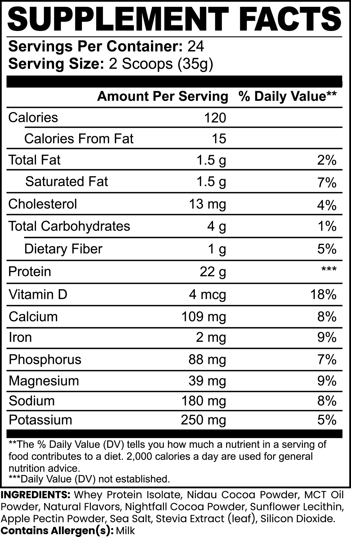 Whey Protein (Chocolate)