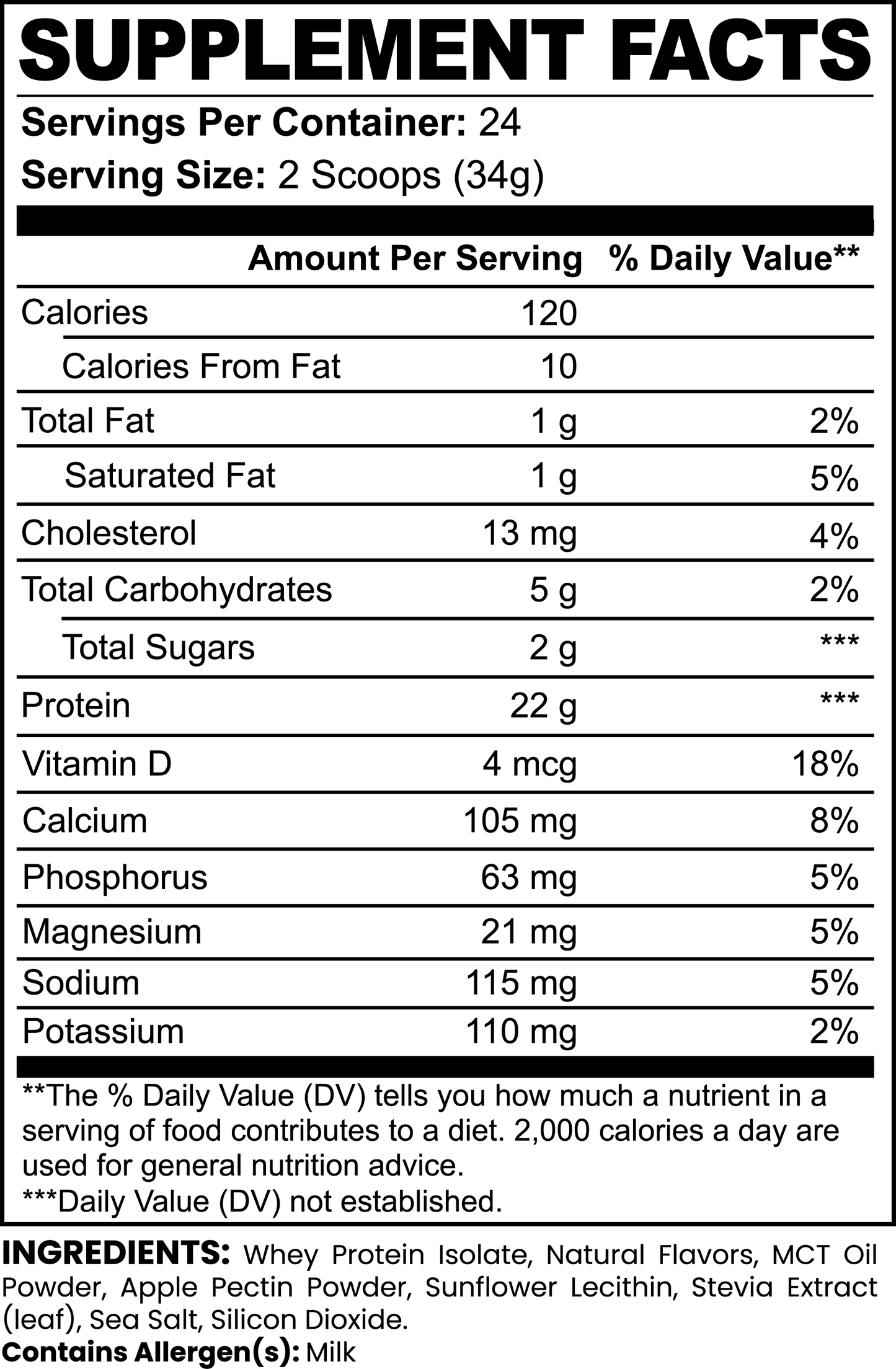 Whey Protein (Vanilla)